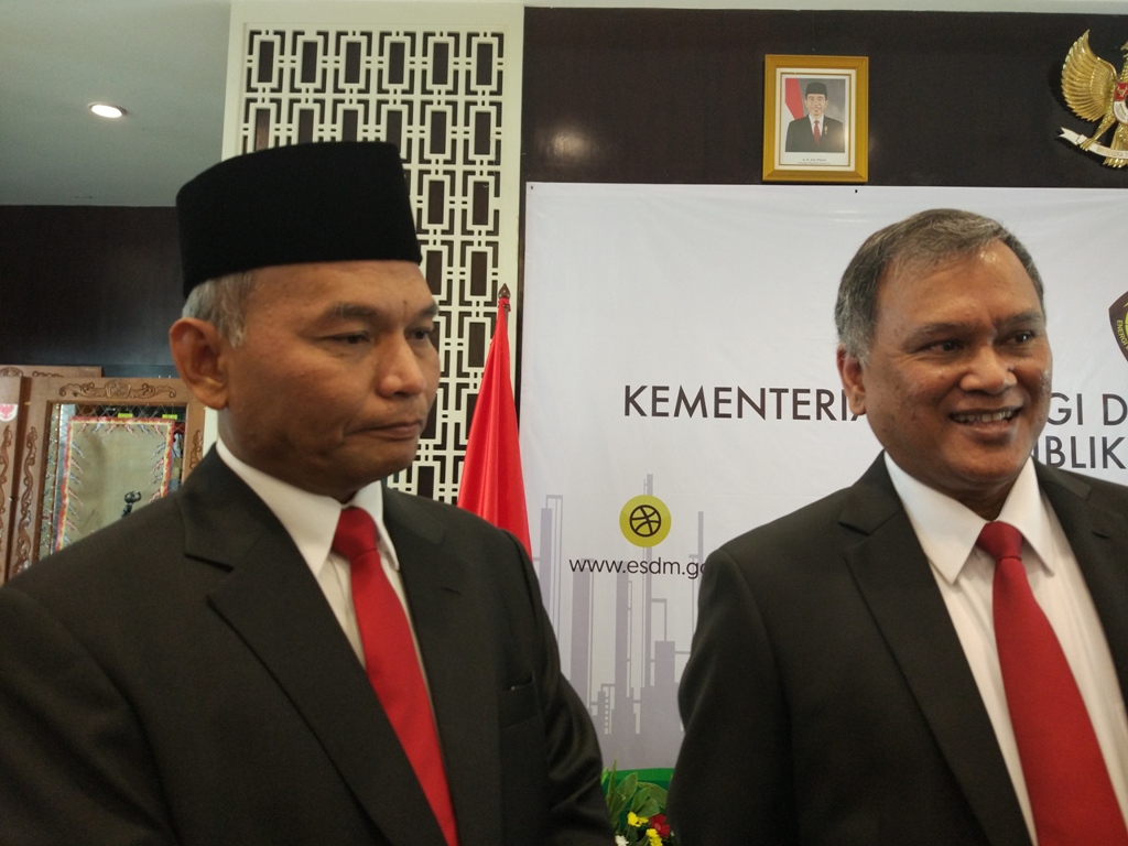 Direktur Jenderal Migas Kementerian ESDM Djoko Siswanto (kiri). (FOTO: Medcom.id/Annisa Ayu)