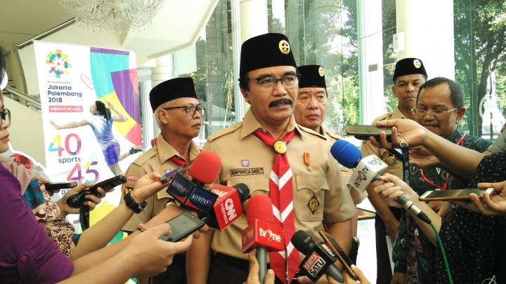 Adhyaksa Dault <i>Ngadu</i> Pembekuan Anggaran Pramuka ke JK