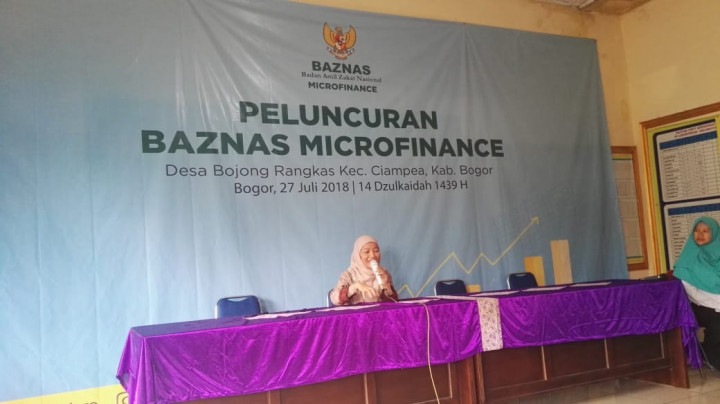 BAZNAS Microfinance Desa Diresmikan di Bogor