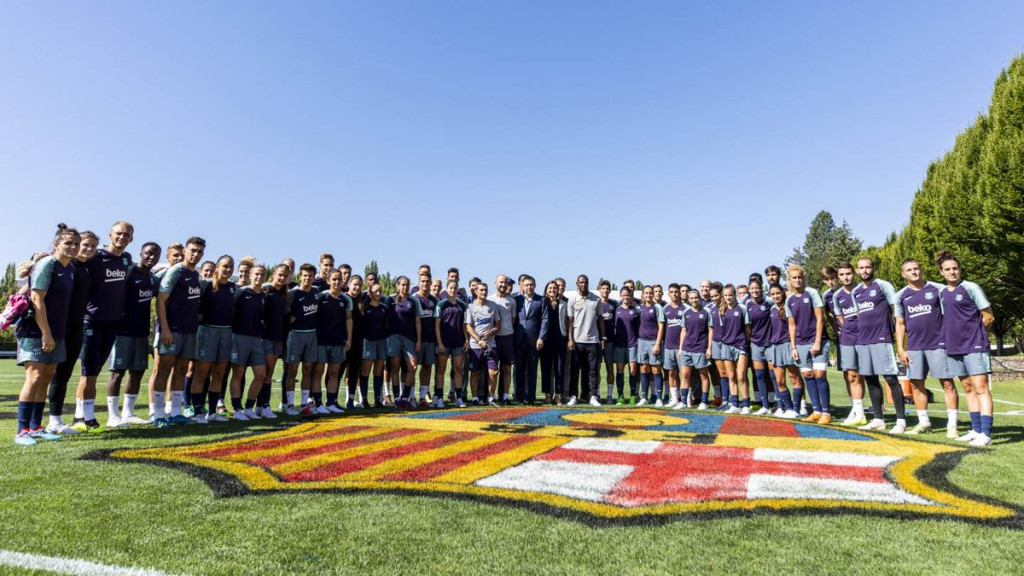 FC Barcelona. (Foto: Twitter/@FCBarcelona)