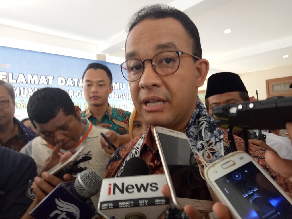 Gubernur DKI Jakarta Anies Baswedan. Medcom.id/Siti Yona Hukmana.