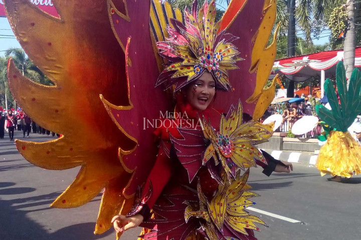 Meriahnya Gelaran Klaten Lurik Carnival 2018