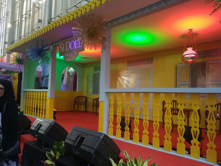 Nuansa Betawi di Premier Si Doel The Movie di Jakarta