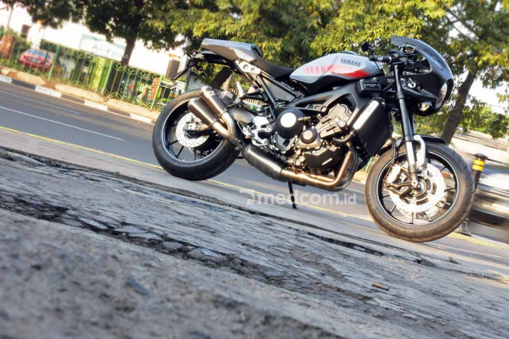 Yamaha XSR900 Abarth, Cukup Sentuhan Minimalis
