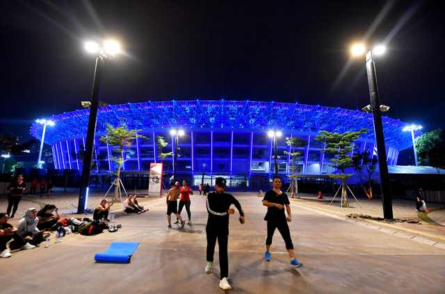 Kompleks GBK makin ramah difabel