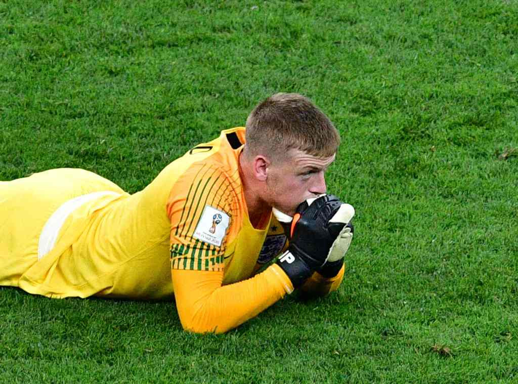 Jordan Pickford. (AFP PHOTO / Mladen ANTONOV)