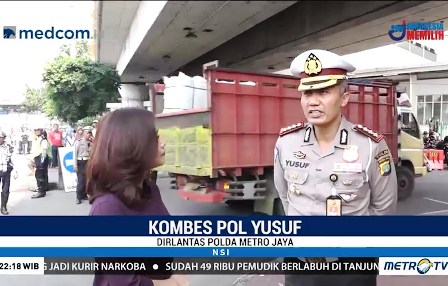 Polisi Minta Warna Trotoar Dikembalikan Usai Asian Games
