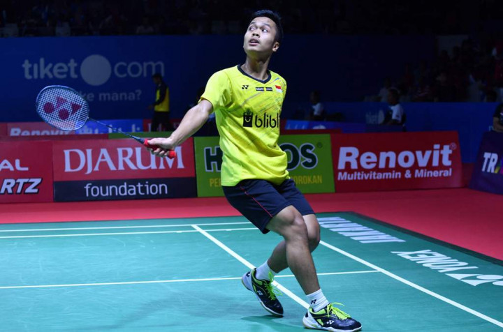 Anthony Ginting Melaju ke Babak Kedua