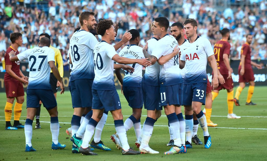 Skuat Tottenham Hotspur (Foto: AFP PHOTO / Frederic J. BROWN)