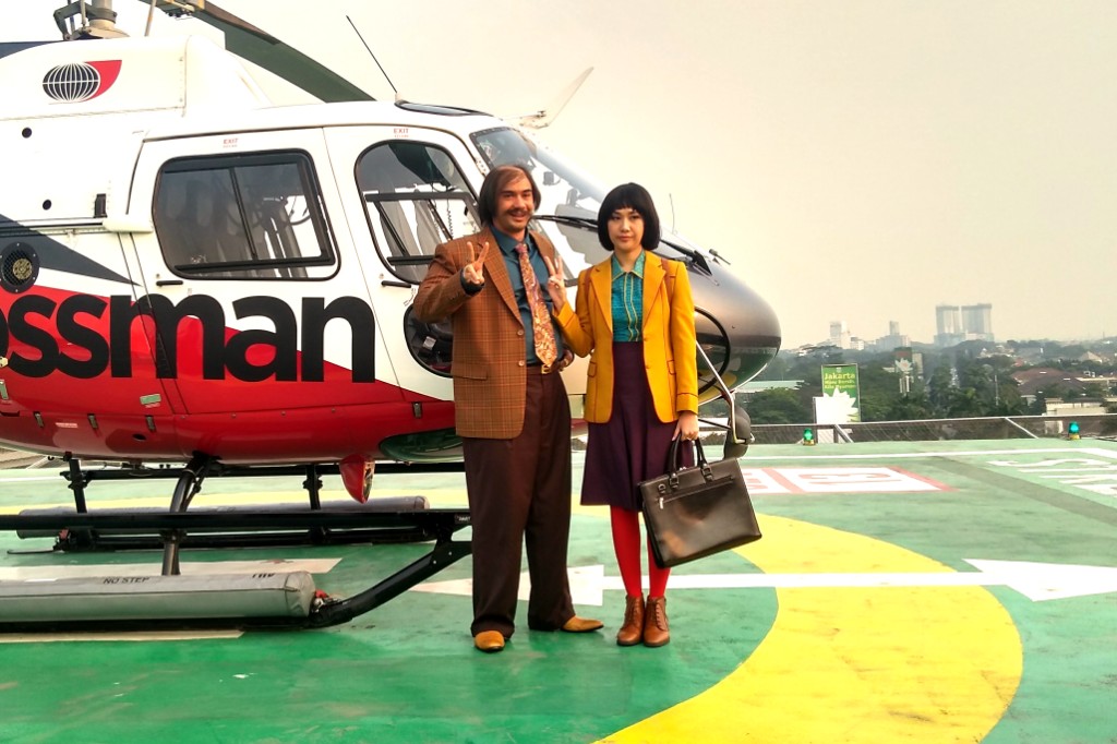 Reza Rahadian dan Bunga Citra Lestari (Foto: Medcom/Purba)