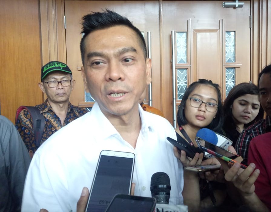 Terpidana kasus korupsi M Sanusi - Medcom.id/Arga Sumantri. 