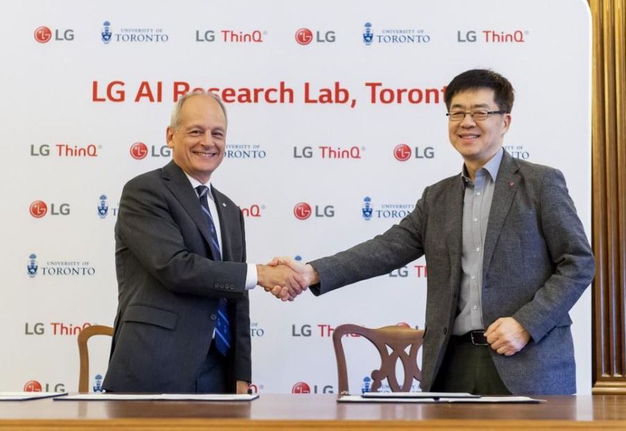 LG dan University of Toronto setuju untuk membuat laboratorium AI. 