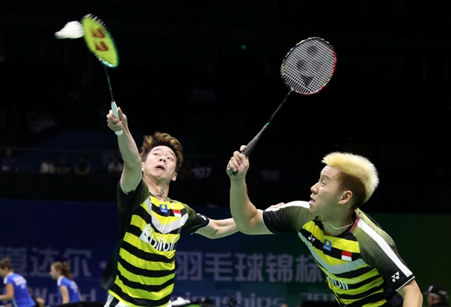 Kevin/Marcus Langkahkan Kedua Kaki di Perempat Final Kejuaraan Dunia