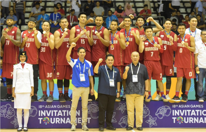 Daftar Resmi Skuat Bola Basket Putra Indonesia