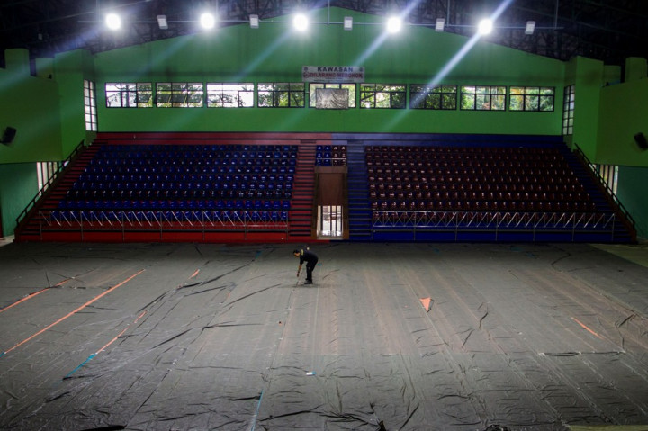 Jadi Venue Asian Games, Renovasi GOR Bulungan Terus Dikebut