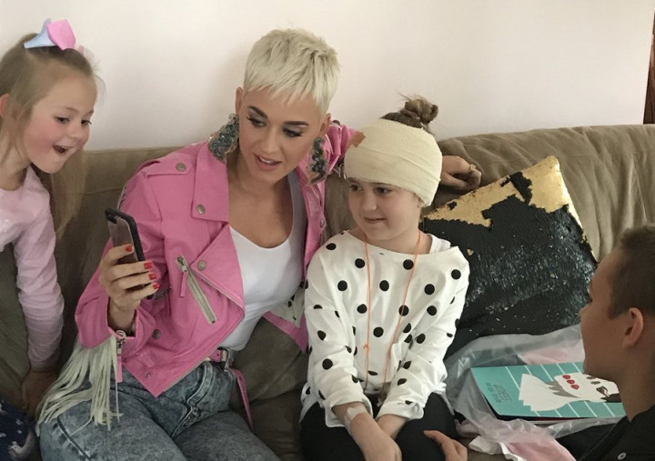 Kejutan Katy Perry untuk Bocah Penderita Tumor Otak