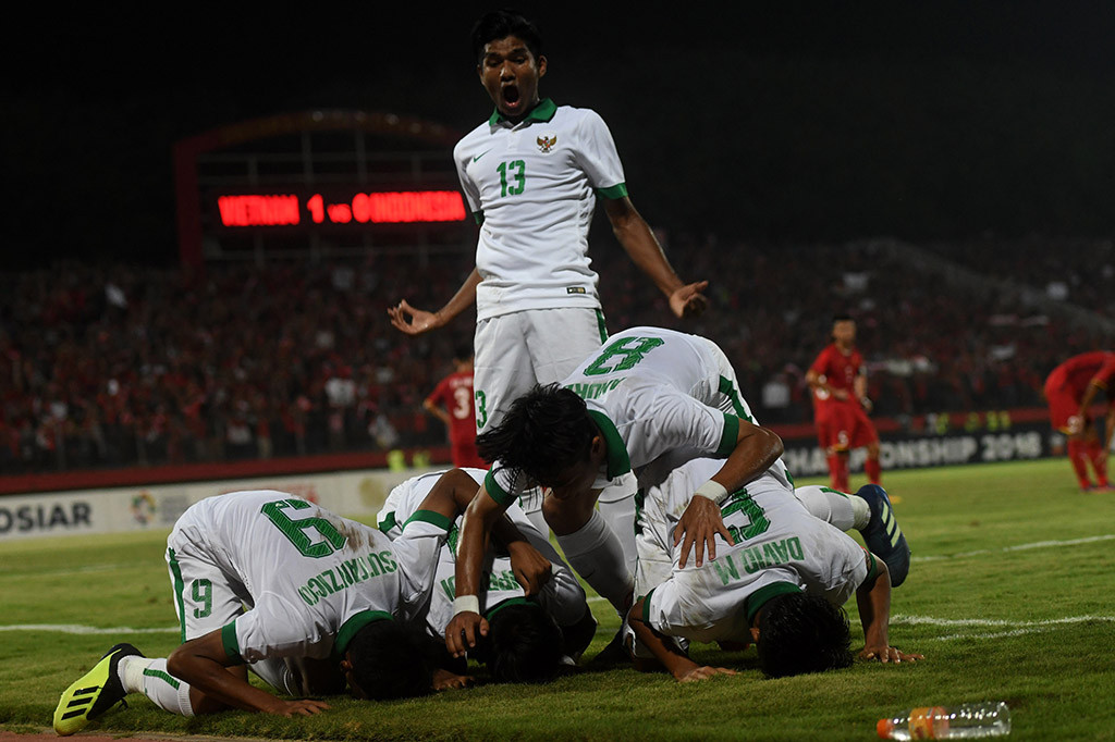 Timnas Indonesia U-16 Tekuk Vietnam 4-2