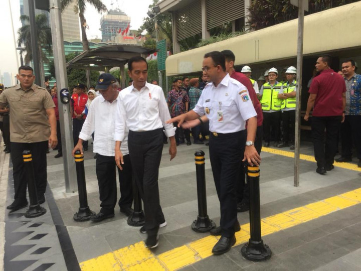 Anies Senang Dipuji Jokowi