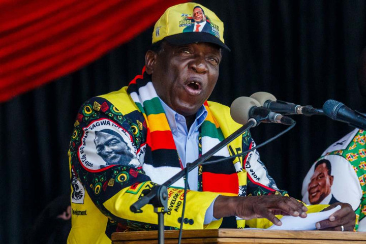 Emmerson Mnangagwa dari Partai Berkuasa Menang Pemilu Zimbabwe