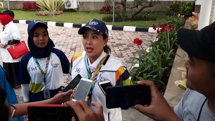 Kesan Olivia Zalianti Mengikuti Kirab Obor di Lobang Jepang