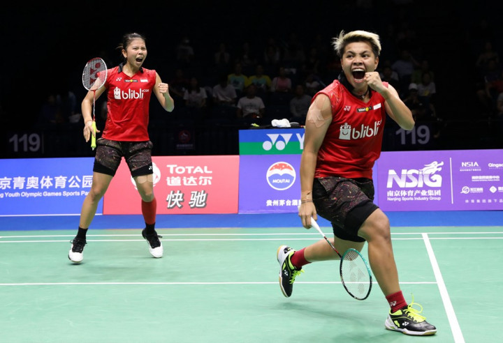 Jadwal Greysia/Polii di Semifinal Kejuaraan Dunia Bulu Tangkis 2018