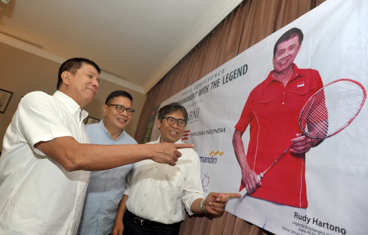 Rudy Hartono Bakal Ramaikan Pawai Obor Asian Games di Jaksel