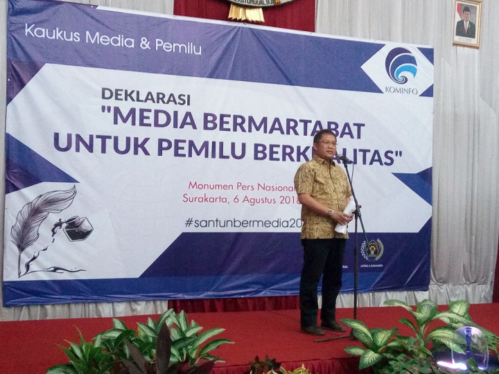 Menkominfo Canangkan Gerakan Media Bermartabat untuk Pemilu Berkualitas