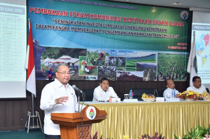 58 Perusahaan Siap Berinvestasi di Kawasan Transmigrasi