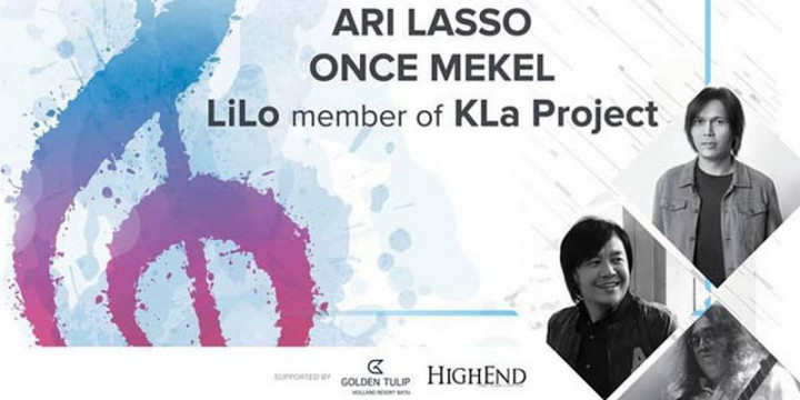 Once Mekel dan Ari Lasso Bersatu di Konser Amal