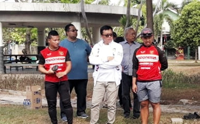 Menpora Tinjau Pelatnas Sepatu Roda