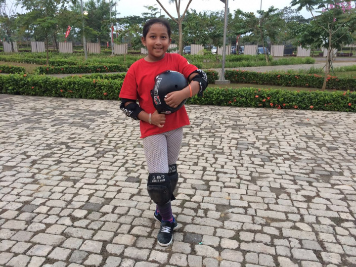 Aliqqa Kayyisa, Atlet Termuda Indonesia di Asian Games 2018