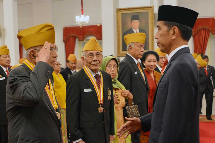 Jokowi Kukuhkan DPP LVRI