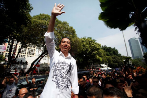 Presiden Joko Widodo sekaligus Calon Presiden periode 2019-2024.