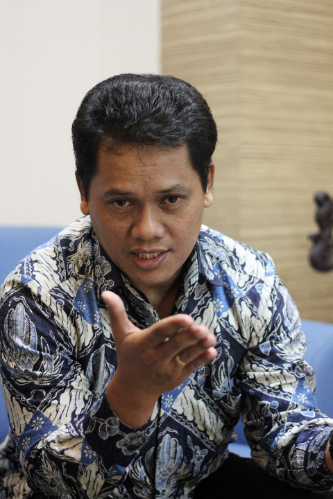 Rektor Universitas Tarumanagara Agustinus Purna Irawan, MI/Arya