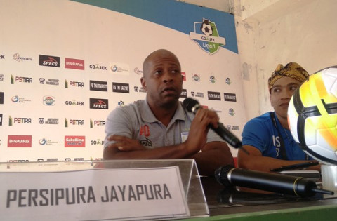 Pelatih Persipura Amilton Silva de Olivera-Medcom.id/Ahmad