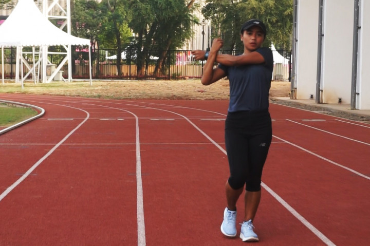 Musik dan Keluarga Jaga Semangat Bertanding Triyaningsih