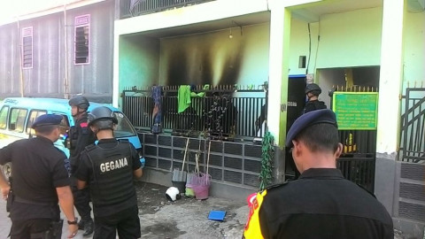 Sebuah Ledakan Melukai Penghuni Indekos di Makassar