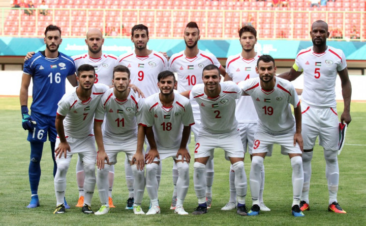 Pemain Timnas Palestina Peleserian ke Mal Bekasi