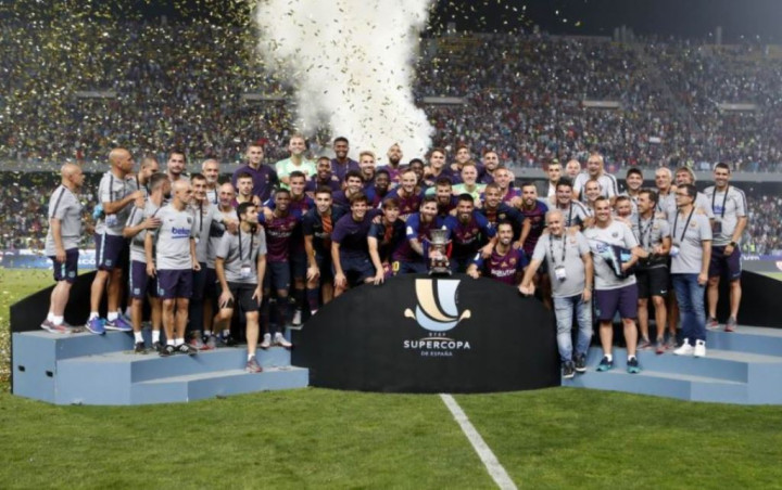 Tundukkan Sevilla, Barcelona Sabet Gelar Piala Super Spanyol 2018