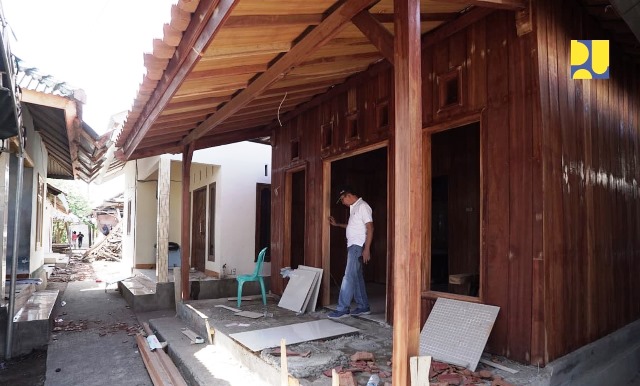 Sempat diguncang gempa, renovasi rumah Zohri 95% selesai