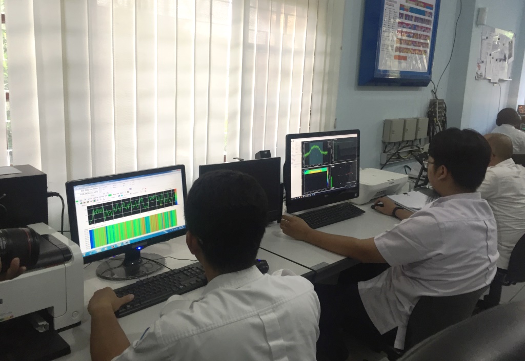 Suasana di ruang Balai Monitor Kelas I Semarang, Jawa Tengah (Foto:Medcom.id/Gervin Nathaniel Purba)