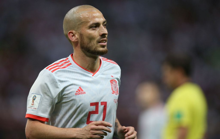 Silva Gantung Sepatu dari Timnas Spanyol