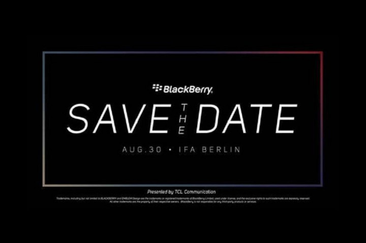 TCL Siapkan BlackBerry Anyar 30 Agustus?