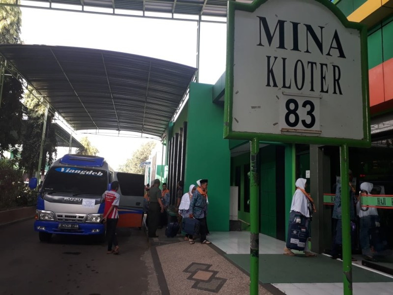 Dua kloter yakni 82, dan 83 masuk ke Embarkasi Surabaya. (Medcom.id/Amal).