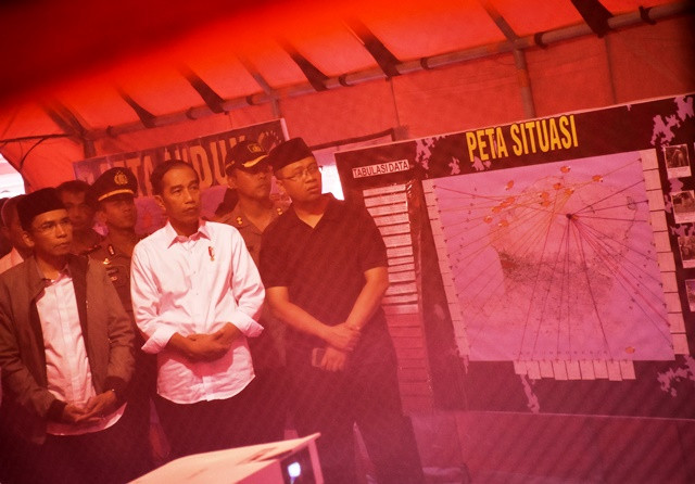 Presiden Jokowi tinjau renovasi rumah Zohri