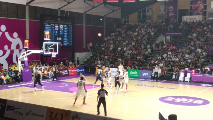 Asian Games: Basket Putra Indonesia Tak Berdaya di Tangan Korsel