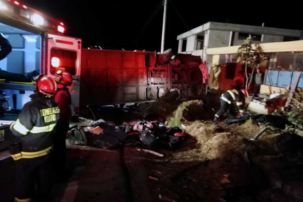 Kecelakaan Bus di Ekuador Tewaskan 24 Orang