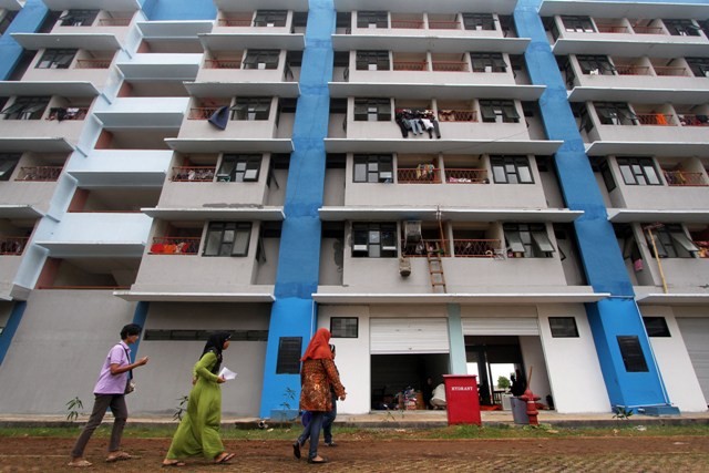 Mayoritas Penghuni Rusun Marunda dan Pulogebang Nunggak Sewa