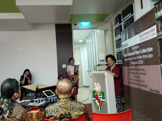 Kampus Atma Jaya Dapat Hibah 23 Ribu Buku