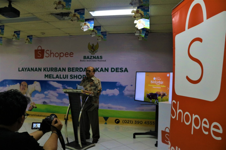 BAZNAS Layani Kurban melalui Shopee
